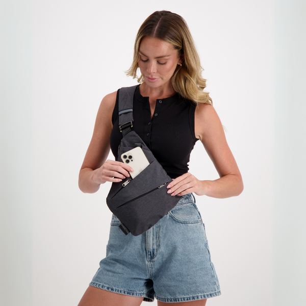 Unisex Anti-Theft Crossbody Bag