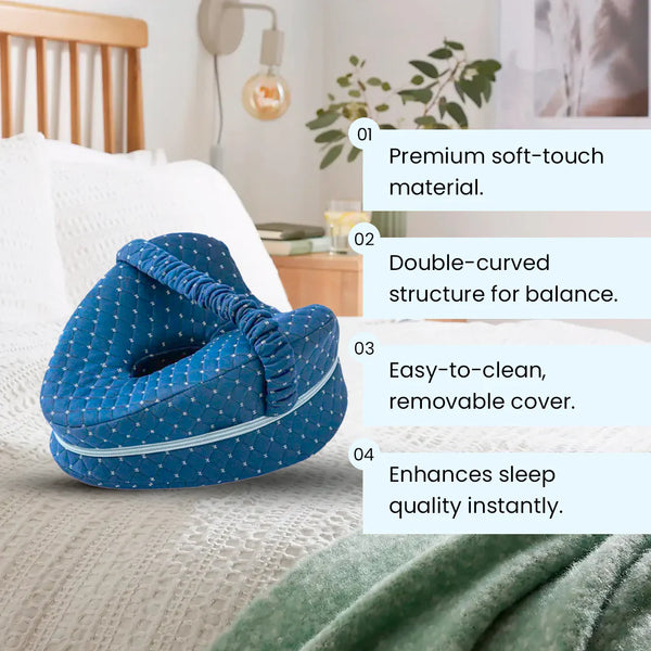 Memory Foam Leg Pillow – Wake Up Pain-Free!