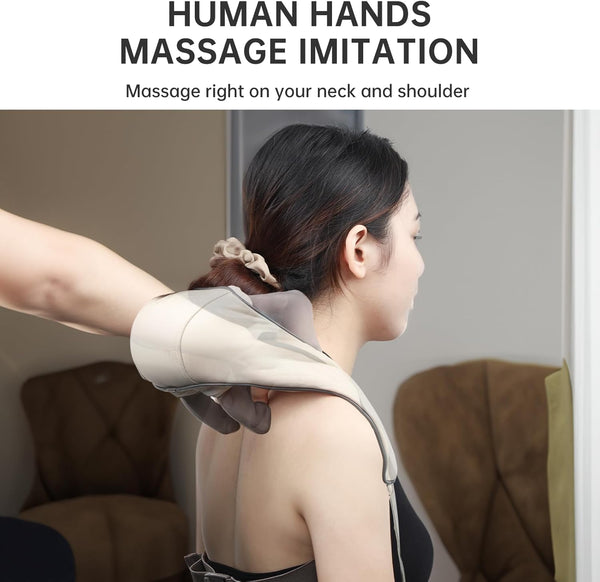 Electric Neck & Back Massager - Instant Pain Relief
