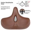 Wide Ergonomic Bike Saddle for MTB E Bike and City Bicycle Comfort