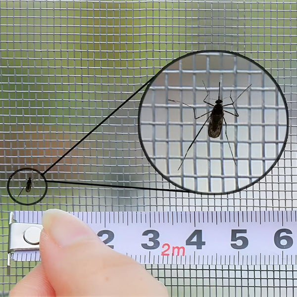 Magnetic Fly Screen Window – Easy Installation & Bug Protection