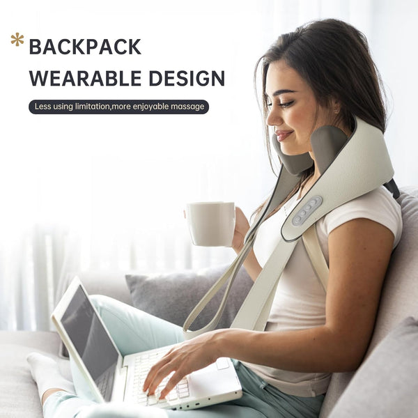 Electric Neck & Back Massager - Instant Pain Relief