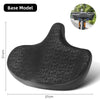 Wide Ergonomic Bike Saddle for MTB E Bike and City Bicycle Comfort