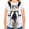 Cat Carrier Backpack – Breathable & Comfortable Travel Bag for Pets
