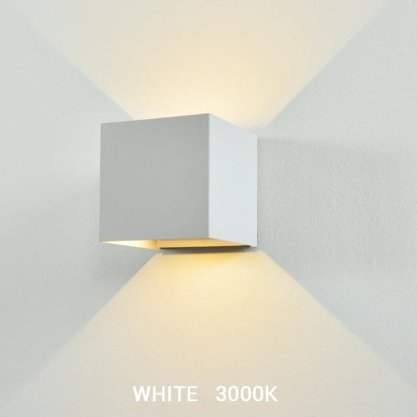 Intelligent Motion Sensor Cube Wall Lights – USB Rechargeable, No Drill Installation