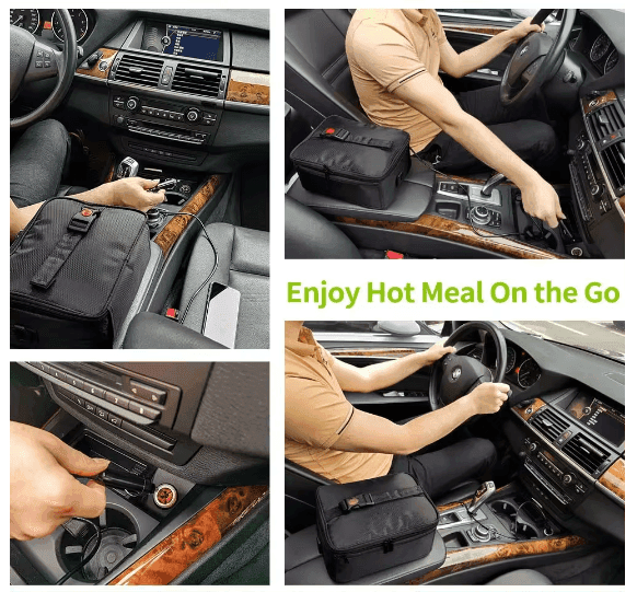 Portable Food Warmer Lunch Box – Electric Heated Container for On-the-Go Meals