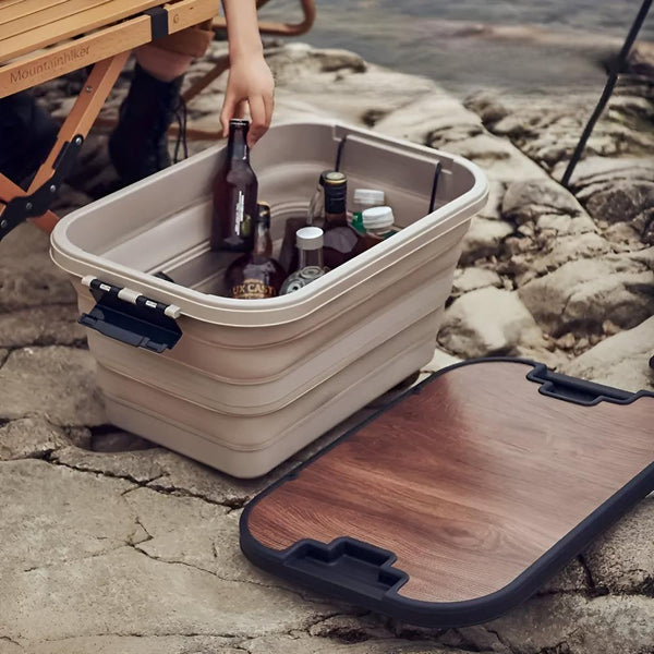 Collapsible Camping Box – Foldable Storage Bin for Outdoor Gear & Supplies