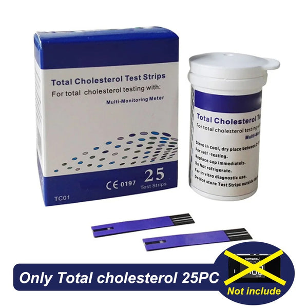 4 In 1 Multifunctional Health Monitor: Cholesterol, Glucose & Uric Acid