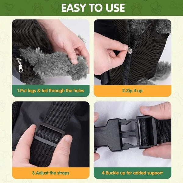 Cat Carrier Backpack – Breathable & Comfortable Travel Bag for Pets