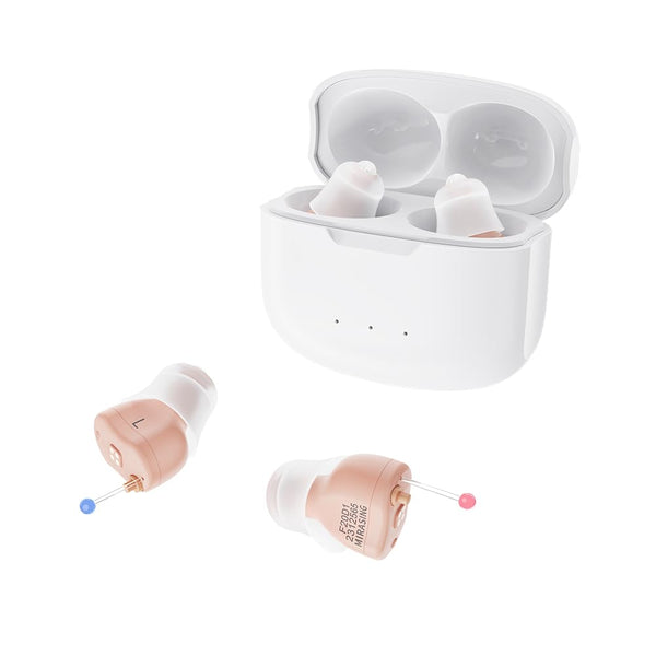 Advanced 16-Channel Digital Hearing Aids: Rechargeable and Invisible