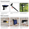 Solar Spot Lights with Motion Sensor – Waterproof Motion Activated Outdoor Light for Garden and Pathway Lighting