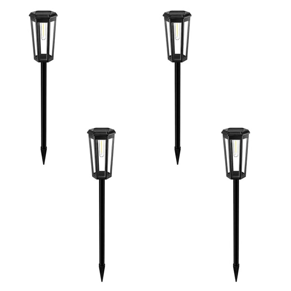 Solar Pathway Lights Waterproof LED Garden Lamps Outdoor