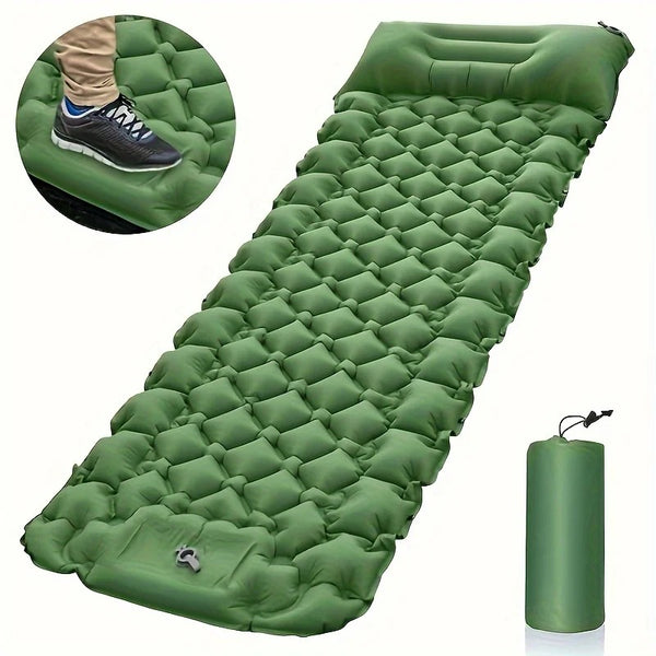 Camping Inflatable Mattress – Portable & Comfortable Air Bed for Outdoor Adventures