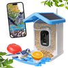 Smart Bird Feeder with Camera Solar Powered