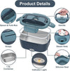 Electric Lunch Box – Portable Food Warmer with Dual Compartments & Car/Home Plug