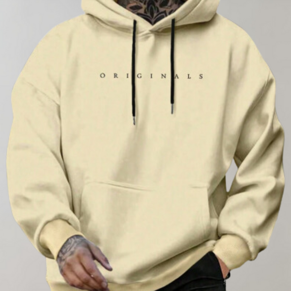 Kai - Oversized Minimalist Men's Hoodie