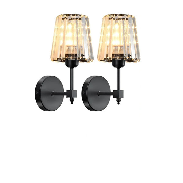 Crystal Wall Lamp with LED Lighting - Elegant Design for Home Decor 7