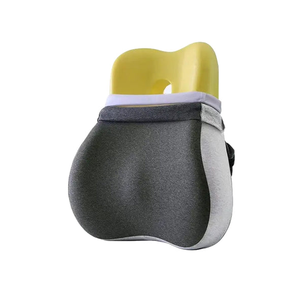 Memory Foam Office Chair Cushion – Orthopedic Lumbar & Coccyx Support for Car & Desk Chair