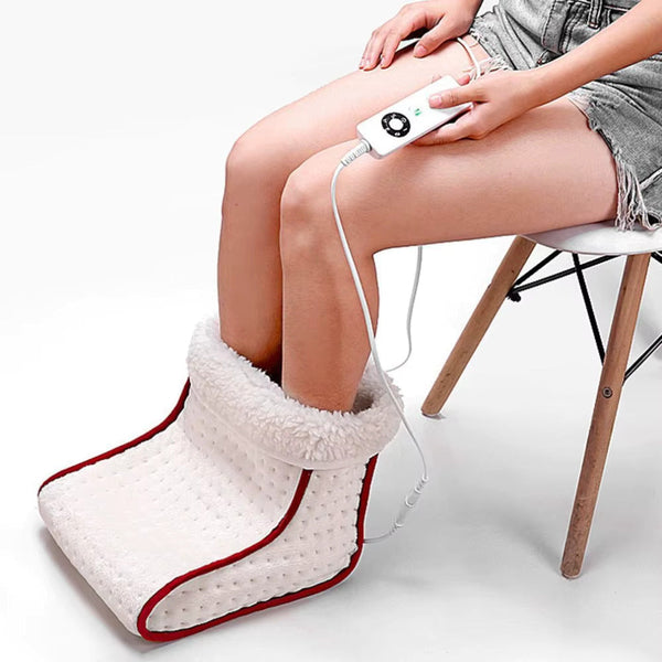 Electric Foot Warmer with Adjustable Heat Settings - Cozy Relief for Cold Feet 1
