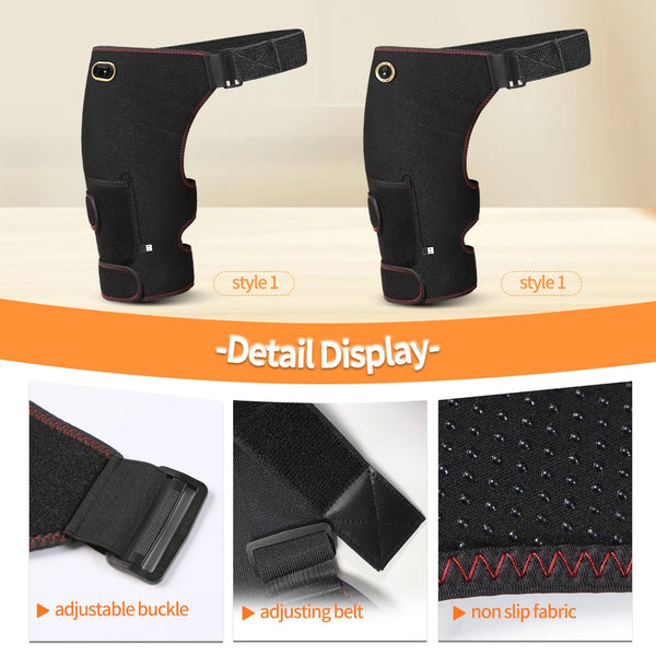 Hip Support Brace with Adjustable Massage & Heating - Pain Relief for Sciatica Recovery 3