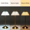 LED Table Lamp with Touch Sensor & Dimmable Colors - Retro Design for Versatile Lighting 2