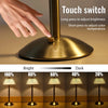 LED Table Lamp with Touch Sensor & Dimmable Colors - Retro Design for Versatile Lighting 3