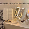 Makeup Mirror with LED Lights & Touch Control - 360° Rotation for Perfect Reflection 4