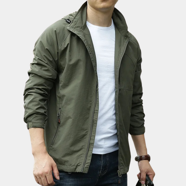 Luca - Slim Fit Men's Water-Resistant Jacket