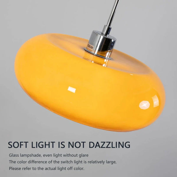 Modern Glass Pendant Light for Kitchen Island and Dining Room