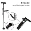 Adjustable Folding Cane with LED Light – Walk with Confidence & Safety
