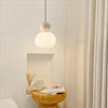 Nordic LED Pendant Light – Minimalist Macaroon Hanging Light for Kitchen and Living Room