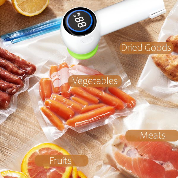 Portable Handheld Vacuum Sealer – Keep Food Fresher, Longer