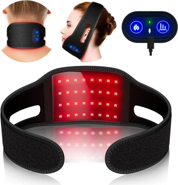 Red Light Therapy Lamp with Dual Wavelengths - Portable Device for Skin Rejuvenation and Pain Relief 0
