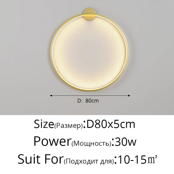 Variant image for Moon LED Wall Light – Adjustable Brightness and Color Temperature, Modern Wall Lamp for Bedroom, Living Room, and Hallway-2