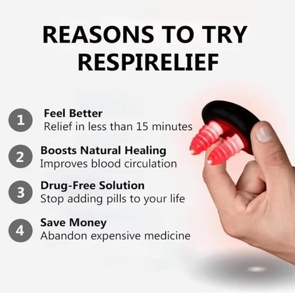 Red Light Nasal Therapy Device – Fast, Natural Relief from Colds & Sinusitis