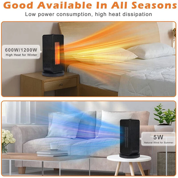 Compact Electric Home Heater for Hand and Foot Warming