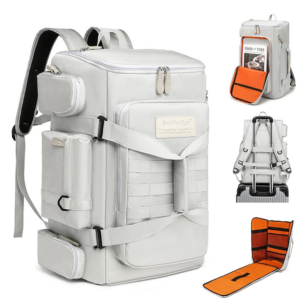 Large Capacity Travel Backpack with Wet Dry Separation