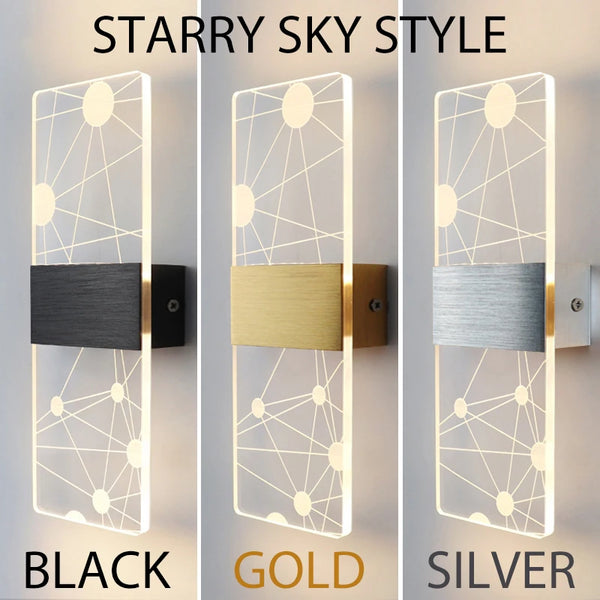 Variant image for Modern 6W LED Acrylic Wall Lamp – Nordic Wall Sconce Lighting for Home Décor, Stylish Energy-Efficient Wall Lights-19