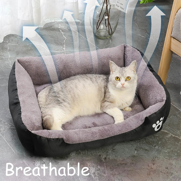 Soft Waterproof Dog Bed House for All Seasons – Multiple Sizes