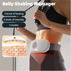 Portable Heated Belly Massage Belt with Vibration & Fat Burn Modes