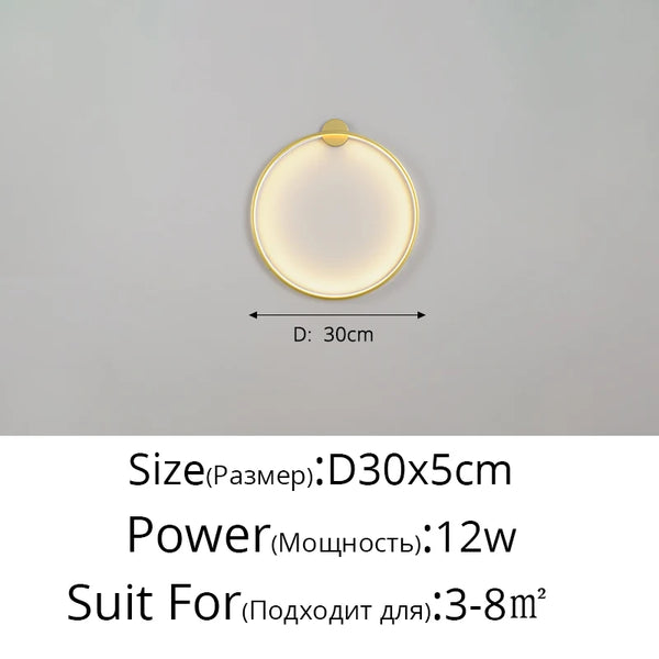 Variant image for Moon LED Wall Light – Adjustable Brightness and Color Temperature, Modern Wall Lamp for Bedroom, Living Room, and Hallway-10