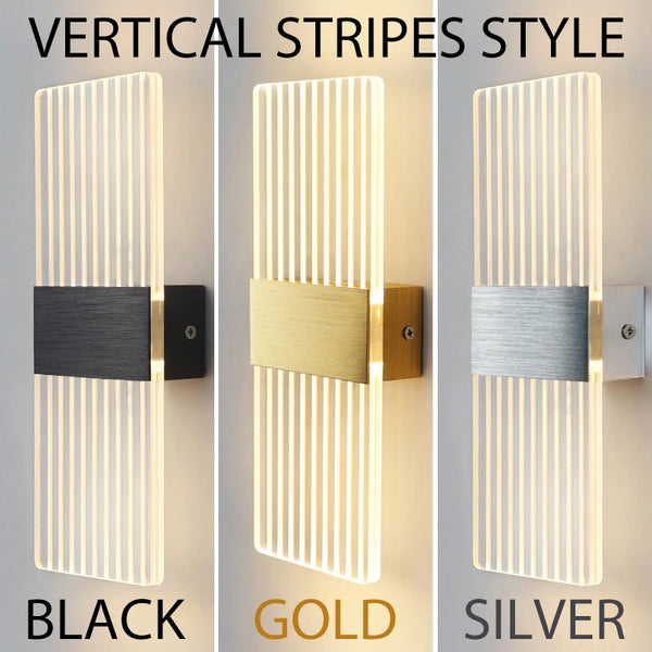 Variant image for Modern 6W LED Acrylic Wall Lamp – Nordic Wall Sconce Lighting for Home Décor, Stylish Energy-Efficient Wall Lights-13