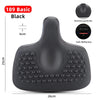 Wide Ergonomic Bike Saddle for MTB E Bike and City Bicycle Comfort