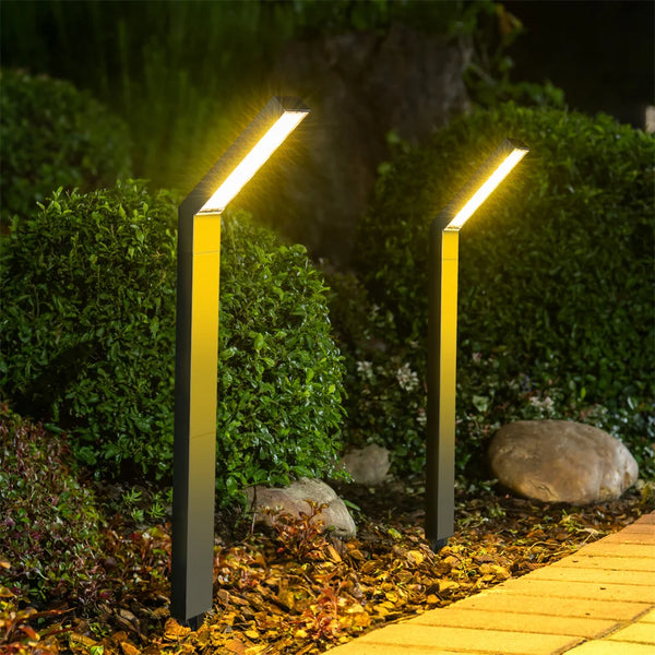 1/4 Pack Solar Pathway Lights Outdoor Waterproof LED Garden Lamps for Lawn and Landscape