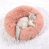 Super Soft Round Pet Bed – Plush, Cozy & Comfortable for Cats & Dogs