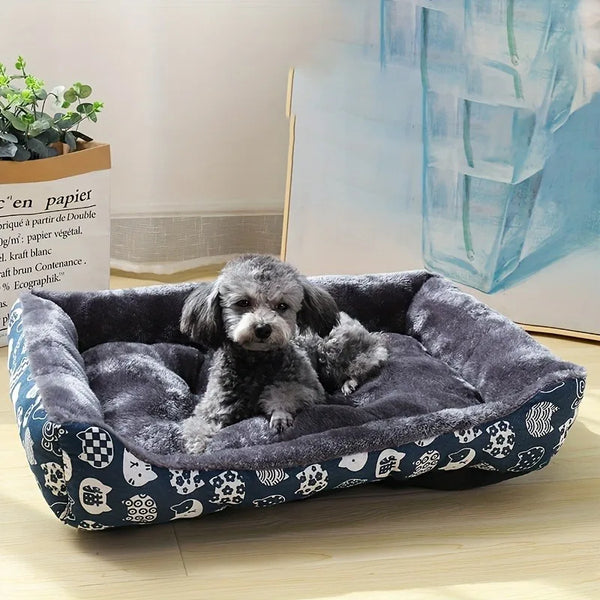 Soft Pet Sofa Bed for Dogs and Cats – Washable & Cozy Mat for All Sizes