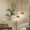 Small Pendant Light with Travertine Stone Design – LED Indoor Lamp for Living Room and Bedroom