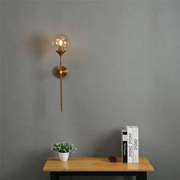 Nordic LED Wall Lamp – Modern Long Arm Bedside Light Fixture