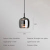 Nordic Glass LED Pendant Light – Modern Luxury Chandelier