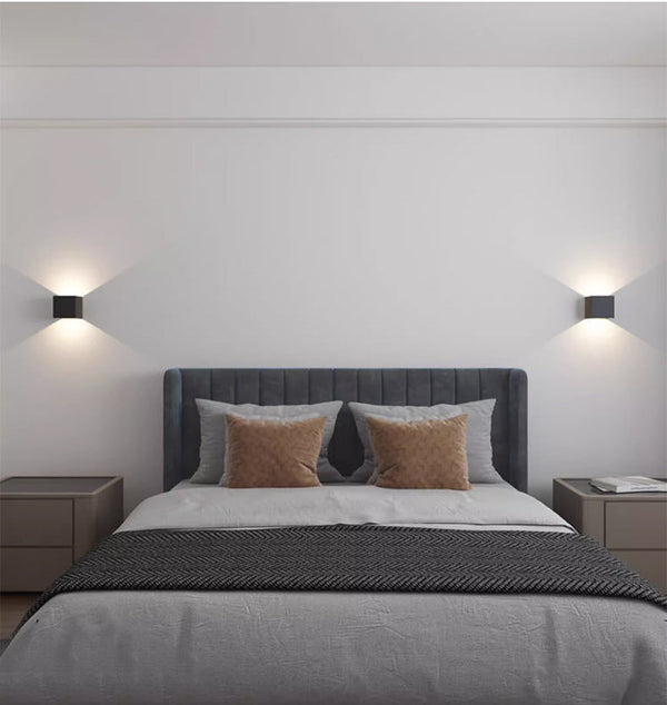 Intelligent Motion Sensor Cube Wall Lights – USB Rechargeable, No Drill Installation